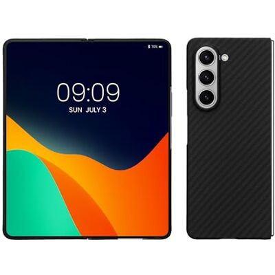 Kalibri - Estuche ultrafino de aramida - para Samsung Galaxy Z Fold5 - Capa de telemóvel Kalibri - Estuche ultrafino de aramida - para Samsung Galaxy Z Fold5 - Capa de telemóvel