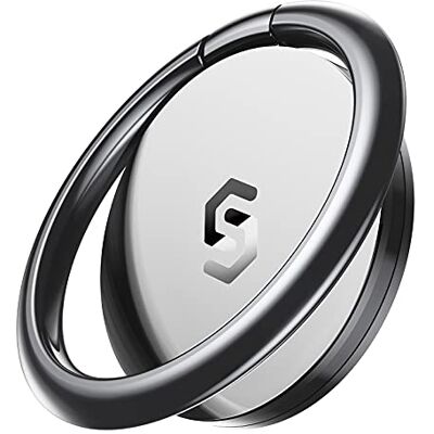 SYNCWIRE Anel para telemóvel, suporte de dedo para smartphone, rotação de 360 graus, anel universal, suporte de anel para smartphone, suporte para dedos, suporte para telemóvel para SYNCWIRE Anel para telemóvel, suporte de dedo para smartphone, rotação de 360 graus, anel universal, suporte de anel para smartphone, suporte para dedos, suporte para telemóvel para