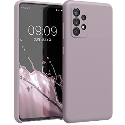 Kwmobile - Galaxy A52/A52 5G/A52s 5G - Capa de silicone rosa Kwmobile - Galaxy A52/A52 5G/A52s 5G - Capa de silicone rosa