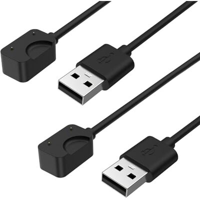 MoKo 2PZS Carregador compatível com Samsung Galaxy Fit 3, base de carregamento magnética com cabo de carregamento USB de 1 m, preto MoKo 2PZS Carregador compatível com Samsung Galaxy Fit 3, base de carregamento magnética com cabo de carregamento USB de 1 m, preto