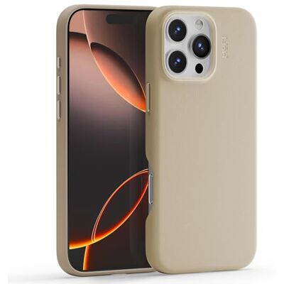 MOFT Capa para iPhone 16 Pro MAX, Capa Magnética de Couro Vegano MOVAS Compatível com MagSafe, Toque Suave, Preservação de Cores, Resistente a Manchas, Fácil de Limpar (Bege Terra) MOFT Capa para iPhone 16 Pro MAX, Capa Magnética de Couro Vegano MOVAS Compatível com MagSafe, Toque Suave, Preservação de Cores, Resistente a Manchas, Fácil de Limpar (Bege Terra)
