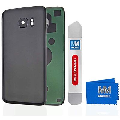 MMOBIEL Tampa da bateria/capa traseira com lente de câmera compatível com Samsung Galaxy S7 G930 1,5 polegadas. (Preto) MMOBIEL Tampa da bateria/capa traseira com lente de câmera compatível com Samsung Galaxy S7 G930 1,5 polegadas. (Preto)