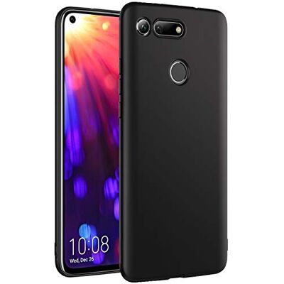 Verco Para Honor View 20 Capa de TPU, capa flexível Soft com proteção anti-choque e design transparente, compatível com Honor View 20 (6,4 polegadas), preto Verco Para Honor View 20 Capa de TPU, capa flexível Soft com proteção anti-choque e design transparente, compatível com Honor View 20 (6,4 polegadas), preto