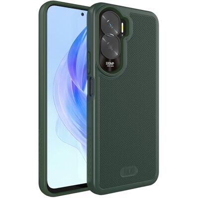 TUDIA MergeGrip Compatível com capa Honor 90 Lite 5G (2023), capa de camada dupla antiderrapante fina resistente de grau militar pinheiro verde TUDIA MergeGrip Compatível com capa Honor 90 Lite 5G (2023), capa de camada dupla antiderrapante fina resistente de grau militar pinheiro verde