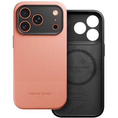 Native Union Capa Active MagSafe design resistente materiais reciclados, proteção contra quedas de 10 pés iPhone 17 Pro (damasco) Native Union Capa Active MagSafe design resistente materiais reciclados, proteção contra quedas de 10 pés iPhone 17 Pro (damasco)