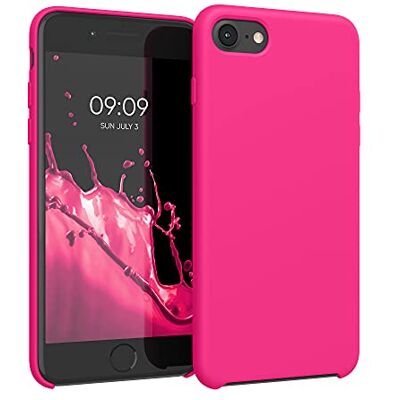 Kwmobile - iPhone SE 2022/2020/8 - Silicone - Capa de telemóvel Kwmobile - iPhone SE 2022/2020/8 - Silicone - Capa de telemóvel