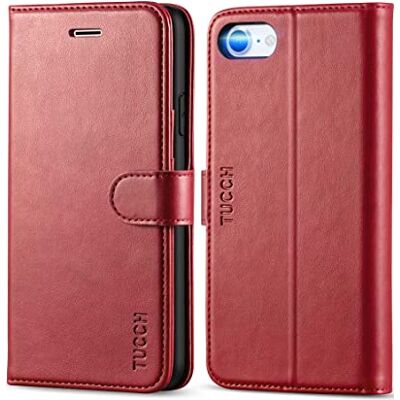 Apple - iPhone 8 - Leather - TPU Case - Capa de telefone Apple - iPhone 8 - Leather - TPU Case - Capa de telefone