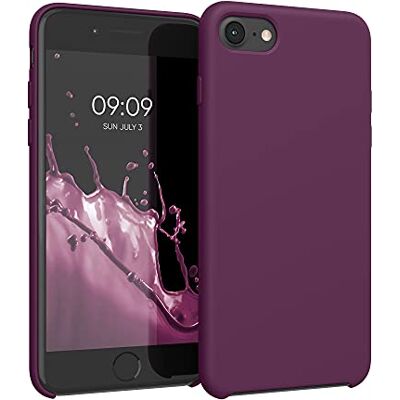 KW-Commerce - 40225.197 - capa de TPU com coating de silicone - iPhone 7/8/SE (2020) - capa antiderrapante KW-Commerce - 40225.197 - capa de TPU com coating de silicone - iPhone 7/8/SE (2020) - capa antiderrapante