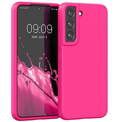 Kwmobile - Samsung Galaxy S22 - Rosa - Silicone - capa de telemóvel Kwmobile - Samsung Galaxy S22 - Rosa - Silicone - capa de telemóvel