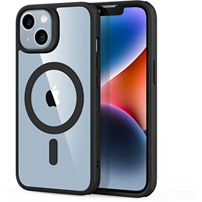 ESR Capa para iPhone 14/iPhone 13, Compatível com MagSafe, Proteção Grau Militar à Prova de Choques, Capa Magnética para iPhone 14/iPhone 13, Capa Híbrida Classic (HaloLock), Preto Transparente Antiamarilleo duradero, Ultrafino, Compatible con MagSafe, ESR Capa para iPhone 14/iPhone 13, Compatível com MagSafe, Proteção Grau Militar à Prova de Choques, Capa Magnética para iPhone 14/iPhone 13, Capa Híbrida Classic (HaloLock), Preto Transparente Antiamarilleo duradero, Ultrafino, Compatible con MagSafe,