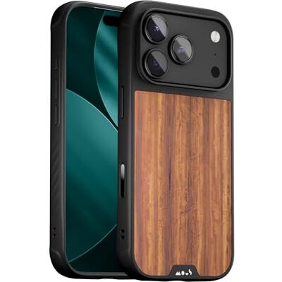 Mous para iPhone 17 Pro Limitless Nogal Funda, Compatible con MagSafe, Protección Completa de la Cámara, Resistente a Golpes, Marrón Mous para iPhone 17 Pro Limitless Nogal Funda, Compatible con MagSafe, Protección Completa de la Cámara, Resistente a Golpes, Marrón