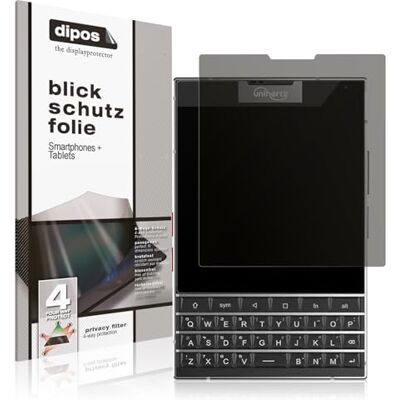 dipos I Proteção de visão compatível com Unihertz Titan 2 protetor de ecrã Privacy Película protectora mate, filtro de privacidad 4 vías, ajuste perfecto, antiarañazos, sin burbujas, autoadhesivo dipos I Proteção de visão compatível com Unihertz Titan 2 protetor de ecrã Privacy Película protectora mate, filtro de privacidad 4 vías, ajuste perfecto, antiarañazos, sin burbujas, autoadhesivo