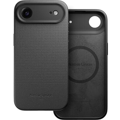 Native Union Capa Active MagSafe design resistente materiais reciclados, proteção contra quedas de 10 pés iPhone Air (preto) Native Union Capa Active MagSafe design resistente materiais reciclados, proteção contra quedas de 10 pés iPhone Air (preto)