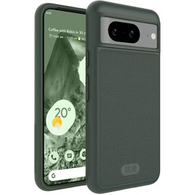 TUDIA MergeGrip Compatível com a capa Google Pixel 8 (2023), capa de camada dupla antiderrapante, fina resistente de grau militar para Pixel 8, verde pinheiro TUDIA MergeGrip Compatível com a capa Google Pixel 8 (2023), capa de camada dupla antiderrapante, fina resistente de grau militar para Pixel 8, verde pinheiro