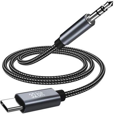 MMOBIEL Cabo de áudio Aux USB-C de 3,5 mm Jack 32 bits tipo C para auxiliar auriculares macho estéreo cabo de carro compatível com iPhone 17 16 15 séries, iPad Pro, Samsung Galaxy S26 S25 S24 S23 etc. 115 M MMOBIEL Cabo de áudio Aux USB-C de 3,5 mm Jack 32 bits tipo C para auxiliar auriculares macho estéreo cabo de carro compatível com iPhone 17 16 15 séries, iPad Pro, Samsung Galaxy S26 S25 S24 S23 etc. 115 M