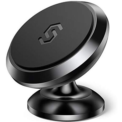 SYNCWIRE Suporte magnético para telemóvel para carro, ajustável a 360°, suporte magnético para painel, compatível com Smartphone/iPhone/Samsung/Huawei, etc., preto SYNCWIRE Suporte magnético para telemóvel para carro, ajustável a 360°, suporte magnético para painel, compatível com Smartphone/iPhone/Samsung/Huawei, etc., preto
