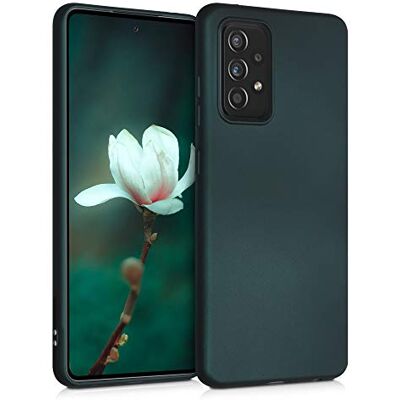 Kwmobile Galaxy A52/A52 5G/A52s 5G capa - Verde silicone Kwmobile Galaxy A52/A52 5G/A52s 5G capa - Verde silicone