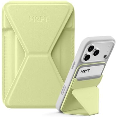 MOFT MagSafe Carteira Suporte para iPhone 17/16/15/14/13 Séries Compatível com MagSafe, Suporte Magnético de Couro Vegano MOVAS para Telefone com 3 Ângulos de Visão, 2 Suportes para Cartões MOFT MagSafe Carteira Suporte para iPhone 17/16/15/14/13 Séries Compatível com MagSafe, Suporte Magnético de Couro Vegano MOVAS para Telefone com 3 Ângulos de Visão, 2 Suportes para Cartões