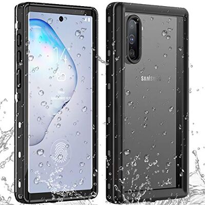 AICase Capa impermeável para Samsung Galaxy Note 10 Plus, com certificação IP68, 360°, resistente à água, resistente ao pó, anti-neve para Samsung Galaxy Note 10 Plus AICase Capa impermeável para Samsung Galaxy Note 10 Plus, com certificação IP68, 360°, resistente à água, resistente ao pó, anti-neve para Samsung Galaxy Note 10 Plus