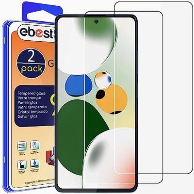 ebestStar Vidro temperado x2 para Xiaomi Poco X5 Pro 5G, protetor de ecrã filme vidro, anti-impactos ebestStar Vidro temperado x2 para Xiaomi Poco X5 Pro 5G, protetor de ecrã filme vidro, anti-impactos
