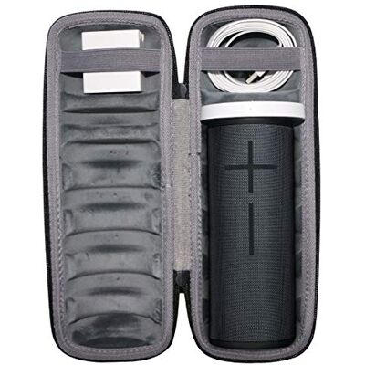 co2CREA Capa rígida de viagem estojo capa para Ultimate Ears UE Boom 4/ Boom 3 altifalante portátil sem fios Bluetooth e assento de carregamento co2CREA Capa rígida de viagem estojo capa para Ultimate Ears UE Boom 4/ Boom 3 altifalante portátil sem fios Bluetooth e assento de carregamento