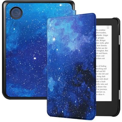 FINTIE Capa para Tolino Shine Color e Kobo claro (2024), capa ultrafina com desligamento automático/acordado e fecho magnético, céu FINTIE Capa para Tolino Shine Color e Kobo claro (2024), capa ultrafina com desligamento automático/acordado e fecho magnético, céu