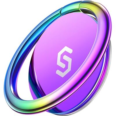 SYNCWIRE Anel de suporte para smartphone, suporte de dedo com rotação de 360°, anel universal para telefone compatível com iPhone, iPad, Samsung, Huawei e muito mais SYNCWIRE Anel de suporte para smartphone, suporte de dedo com rotação de 360°, anel universal para telefone compatível com iPhone, iPad, Samsung, Huawei e muito mais