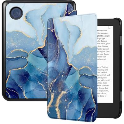 FINTIE Capa para Tolino Shine e Kobo claro, ultra fina com fecho automático e fecho magnético FINTIE Capa para Tolino Shine e Kobo claro, ultra fina com fecho automático e fecho magnético