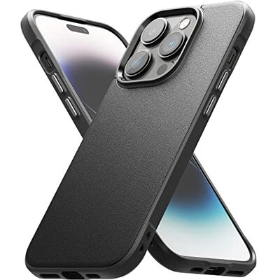 Ringke Onyx Compatível com capa para iPhone 14 Pro de 6,1 polegadas, capa anti-impressão digital antiderrapante, proteção adicional sem ser volumosa, capa com orifícios para corda preto Ringke Onyx Compatível com capa para iPhone 14 Pro de 6,1 polegadas, capa anti-impressão digital antiderrapante, proteção adicional sem ser volumosa, capa com orifícios para corda preto