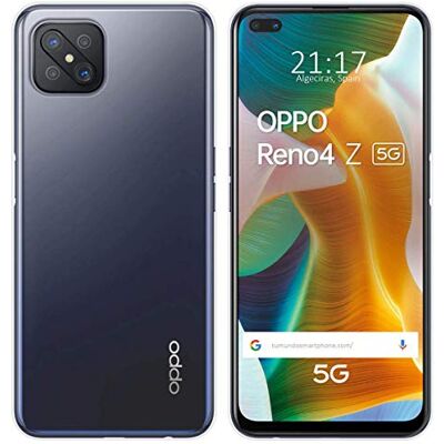 Tumundosmartphone Capa de silicone gel TPU transparente para OPPO Reno 4Z 5G Tumundosmartphone Capa de silicone gel TPU transparente para OPPO Reno 4Z 5G