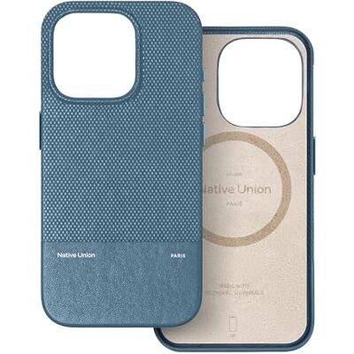 Native Union Capa (Re) clássica 3.0 MagSafe, ímanes integrados, materiais resistentes e reciclados, proteção contra quedas de 6 pés, iPhone 16 Pro (azul-marinho) Native Union Capa (Re) clássica 3.0 MagSafe, ímanes integrados, materiais resistentes e reciclados, proteção contra quedas de 6 pés, iPhone 16 Pro (azul-marinho)