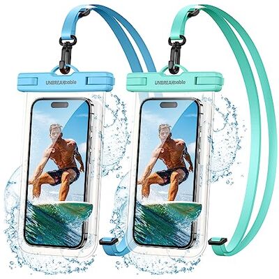 UNBREAKcable Capa impermeável universal bolsa impermeável impermeável IPX8 para iPhone XS MAX/XR/XS/X / 8 / 8 / 8 plus / 7 Samsung Galaxy S10Plus / S10 Huawei P30 Pro / P30 embalagem de 2 UNBREAKcable Capa impermeável universal bolsa impermeável impermeável IPX8 para iPhone XS MAX/XR/XS/X / 8 / 8 / 8 plus / 7 Samsung Galaxy S10Plus / S10 Huawei P30 Pro / P30 embalagem de 2