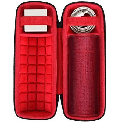 co2CREA Capa rígida de viagem estojo capa para Ultimate Ears UE Boom 4/ Boom 3 altifalante portátil sem fios Bluetooth co2CREA Capa rígida de viagem estojo capa para Ultimate Ears UE Boom 4/ Boom 3 altifalante portátil sem fios Bluetooth