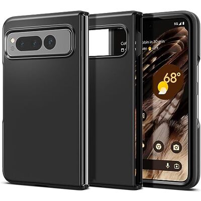 Verco Para Google Pixel Fold capa em TPU, capa flexível Soft com proteção anti-choque e design transparente, compatível com Google Pixel Fold (7,6 polegadas), preto Verco Para Google Pixel Fold capa em TPU, capa flexível Soft com proteção anti-choque e design transparente, compatível com Google Pixel Fold (7,6 polegadas), preto