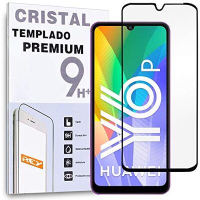 REY Protetor de ecrã curvo para HUAWEI Y6P HONOR 9A PLAY 9A 2020, preto, vidro temperado premium, 3D / 4D / 5D, anti-quebras REY Protetor de ecrã curvo para HUAWEI Y6P HONOR 9A PLAY 9A 2020, preto, vidro temperado premium, 3D / 4D / 5D, anti-quebras