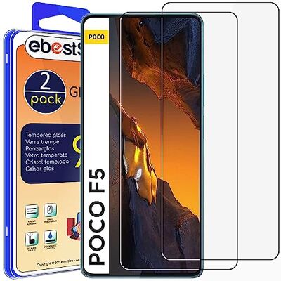 Ebeststar Poco F5 - vidro temperado - protetor de ecrã Ebeststar Poco F5 - vidro temperado - protetor de ecrã