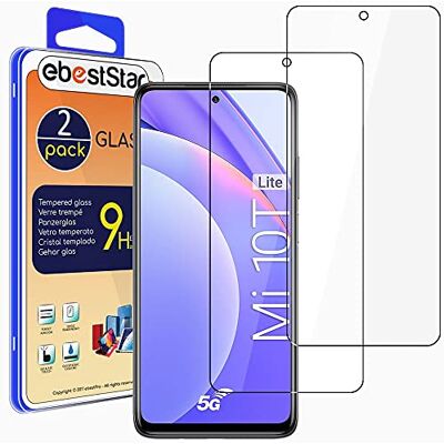 ebestStar Vidro temperado x2 para Xiaomi Mi 10T Lite 5G, protetor de ecrã filme vidro, anti-impactos ebestStar Vidro temperado x2 para Xiaomi Mi 10T Lite 5G, protetor de ecrã filme vidro, anti-impactos