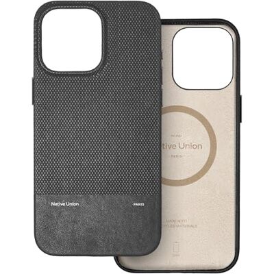 Native Union Capa (Re) clássica 3.0 MagSafe, ímanes integrados, materiais resistentes e reciclados, proteção contra quedas de 6 pés iPhone 16 Pro MAX (preto) Native Union Capa (Re) clássica 3.0 MagSafe, ímanes integrados, materiais resistentes e reciclados, proteção contra quedas de 6 pés iPhone 16 Pro MAX (preto)