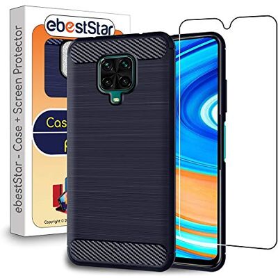 Ebeststar - Redmi Note 9 Pro - Fibra de carbono - Funda Ebeststar - Redmi Note 9 Pro - Fibra de carbono - Funda