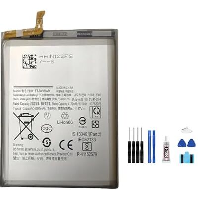 Generic Bateria de 4300 mAh EB-BN980ABY compatível com Galaxy Note 20 N980F SM-N980F/DS N980 Generic Bateria de 4300 mAh EB-BN980ABY compatível com Galaxy Note 20 N980F SM-N980F/DS N980