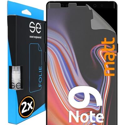 smart engineered Protetores de ecrã de hidrogel 3D compatível com Samsung Galaxy Note 9 [2 unidades película de vidro TPU esteira, compatível com a sua capa, lâmina forrada de TPU smart engineered Protetores de ecrã de hidrogel 3D compatível com Samsung Galaxy Note 9 [2 unidades película de vidro TPU esteira, compatível com a sua capa, lâmina forrada de TPU