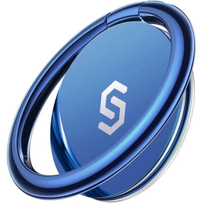 SYNCWIRE Anel de suporte para smartphone, suporte de dedo com rotação de 360°, anel universal para telefone compatível com iPhone, iPad, Samsung, Huawei e muito mais SYNCWIRE Anel de suporte para smartphone, suporte de dedo com rotação de 360°, anel universal para telefone compatível com iPhone, iPad, Samsung, Huawei e muito mais