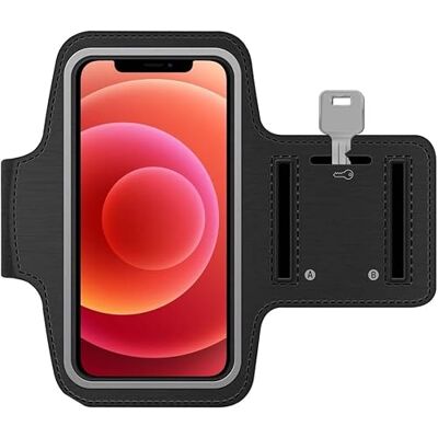 MMOBIEL Pulseira desportiva para iPhone 17, 17 Pro, 16, 16 Pro, 15, 15 Pro, Samsung Galaxy S26, S25, S24 & todos os modelos de – suporte de compatibilidade universal, porta-chaves e impermeável MMOBIEL Pulseira desportiva para iPhone 17, 17 Pro, 16, 16 Pro, 15, 15 Pro, Samsung Galaxy S26, S25, S24 & todos os modelos de – suporte de compatibilidade universal, porta-chaves e impermeável