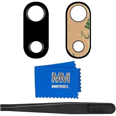 MMOBIEL Vidro para lente câmara traseira compatível com iPhone 7 Plus / 8 Plus vidro da lente traseira substituição Incl. Pinças e limpador preto MMOBIEL Vidro para lente câmara traseira compatível com iPhone 7 Plus / 8 Plus vidro da lente traseira substituição Incl. Pinças e limpador preto