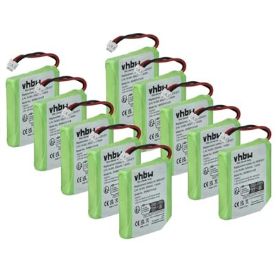 vhbw 10x bateria compatível com Audioline Slim DECT 500, DECT 502, DECT 580, DECT 582, DECT 502 Duo telefone fixo ou sem fios (600 mAh, 2,4 V, NiMH) DECT 502, DECT 580, DECT 582, DECT 502 Duo teléfono fijo o inalámbrico (600 mAh, 2,4 V, NiMH) vhbw 10x bateria compatível com Audioline Slim DECT 500, DECT 502, DECT 580, DECT 582, DECT 502 Duo telefone fixo ou sem fios (600 mAh, 2,4 V, NiMH) DECT 502, DECT 580, DECT 582, DECT 502 Duo teléfono fijo o inalámbrico (600 mAh, 2,4 V, NiMH)