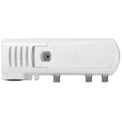 Televes Alimentação 1E/2S "F" 5...862MHz 24V-130 mA Televes Alimentação 1E/2S "F" 5...862MHz 24V-130 mA