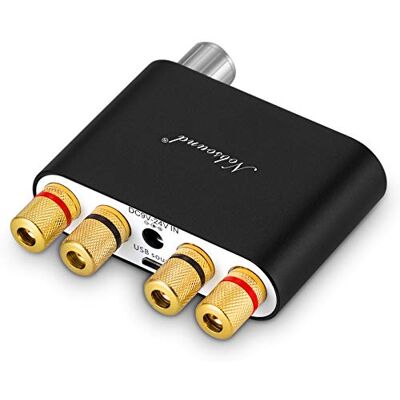 Nobsound NS-10G Amplificador digital HiFi de 100 W com fonte de alimentação, Bluetooth, preto Nobsound NS-10G Amplificador digital HiFi de 100 W com fonte de alimentação, Bluetooth, preto