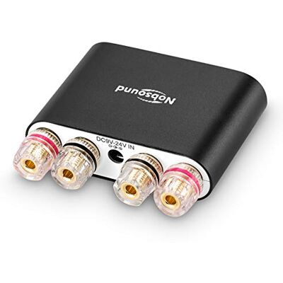 Nobsound Mini amplificador digital NS-10G PRO Hi-Fi DSP 100 W (50 W x 2), Bluetooth 5.0, 2.0 canais, estéreo, para altifalantes domésticos (com fonte de alimentação) Nobsound Mini amplificador digital NS-10G PRO Hi-Fi DSP 100 W (50 W x 2), Bluetooth 5.0, 2.0 canais, estéreo, para altifalantes domésticos (com fonte de alimentação)