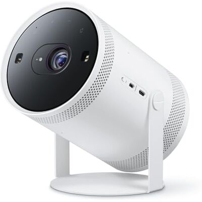 Samsung The Freestyle 2nd Gen SP-LFF3CLAXXXE Smart 2023 projetor de 100", design 360º, Smart TV de 100", calibração automática, projete onde quer que esteja e som envolvente Samsung The Freestyle 2nd Gen SP-LFF3CLAXXXE Smart 2023 projetor de 100", design 360º, Smart TV de 100", calibração automática, projete onde quer que esteja e som envolvente