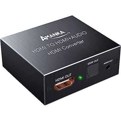 AMANKA Hdmi Audio Extrator Ultra HD 4K H dmi para Hdmi Spdif/Toslink ótico saída de áudio, áudio vídeo extrator e jack 3,5 mm para PS3 PS4 Blu-Ray DVD Xbox TV AMANKA Hdmi Audio Extrator Ultra HD 4K H dmi para Hdmi Spdif/Toslink ótico saída de áudio, áudio vídeo extrator e jack 3,5 mm para PS3 PS4 Blu-Ray DVD Xbox TV